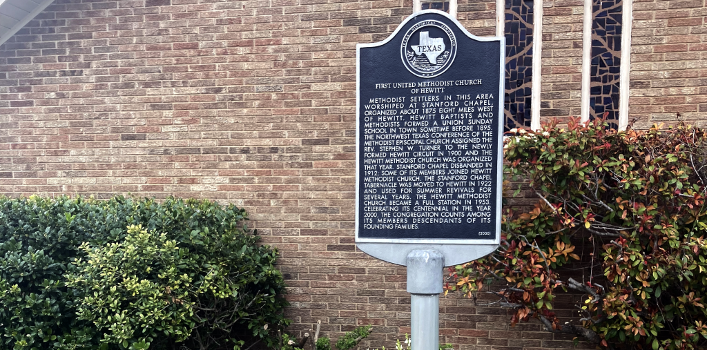 Hewitt historical marker